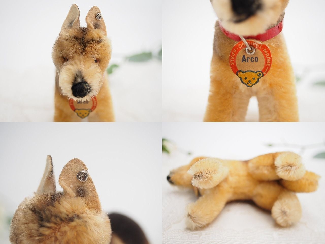 送料無料☆シュタイフ☆German Shepherd Arco 10cm☆ジャーマン