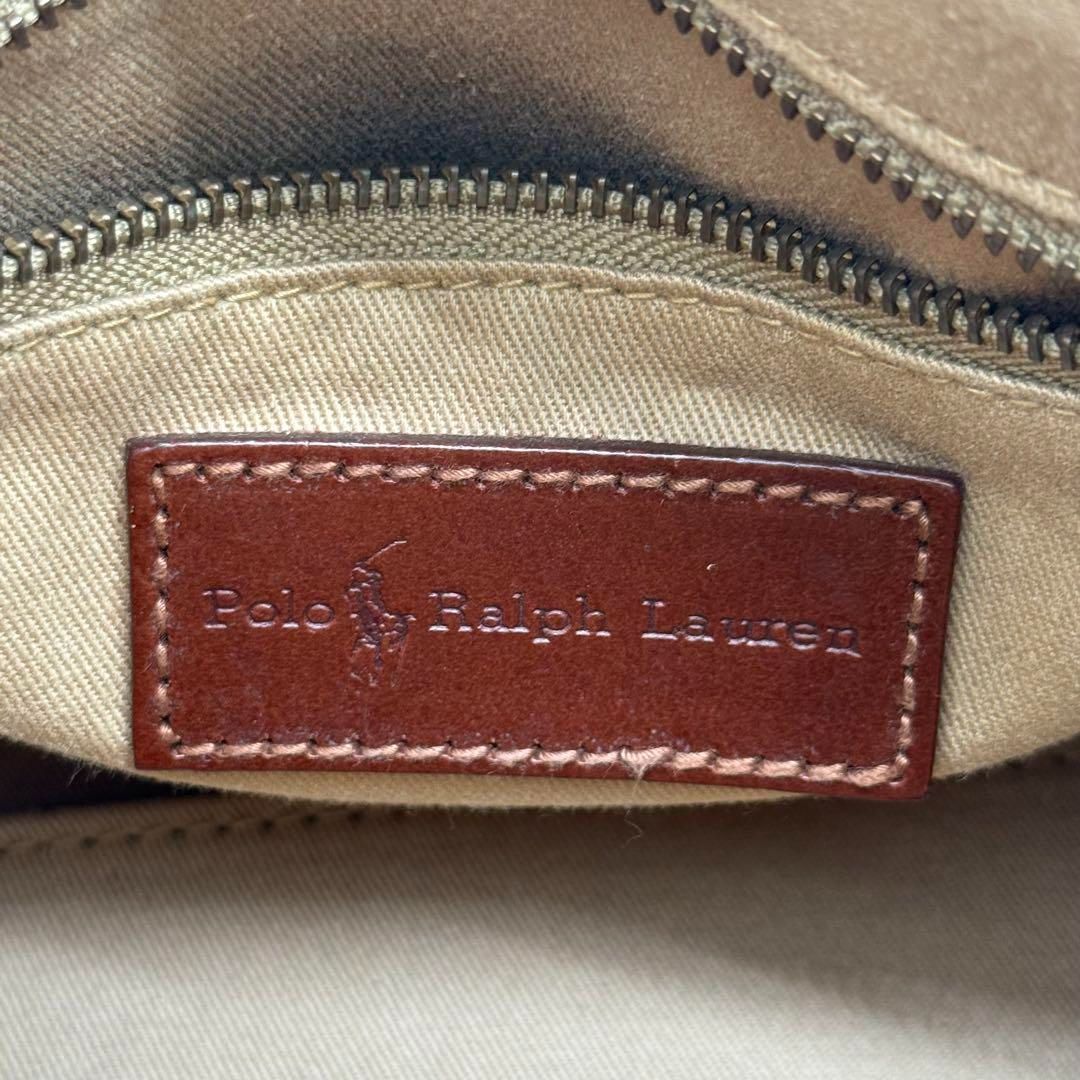 POLO RALPH LAURENT ビンテージ 千鳥格子 ミニボストン T50 美品】ポロラルフローレン 千鳥格子 ミニボストンバッグ