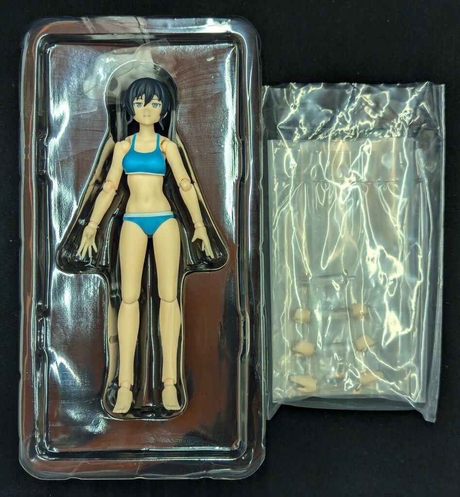 【未開封】figma　488　水着女性　body　マコト Max Factory Figma 488 Female Swimsuit Body (Makoto)