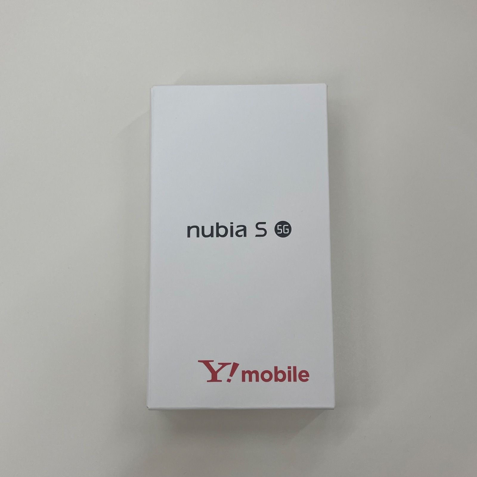 新品未開封】Y!mobile 節約 nubia s 5G ブラックA403ZT ムスビー