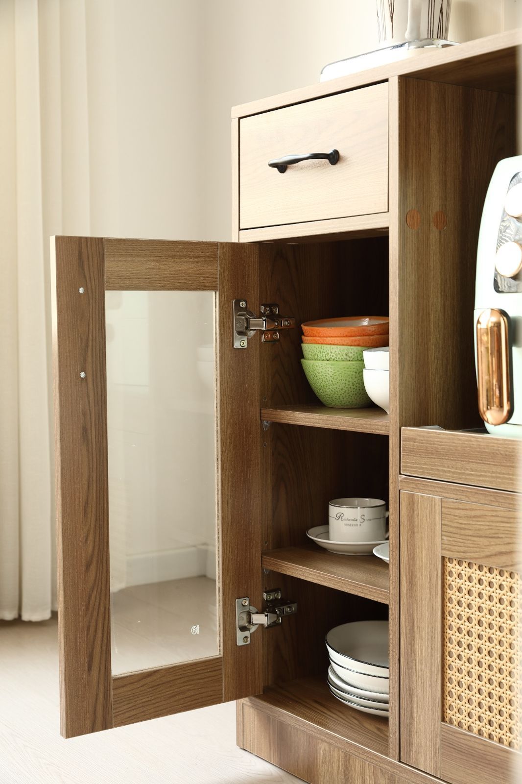 ロータイプ キッチンラック