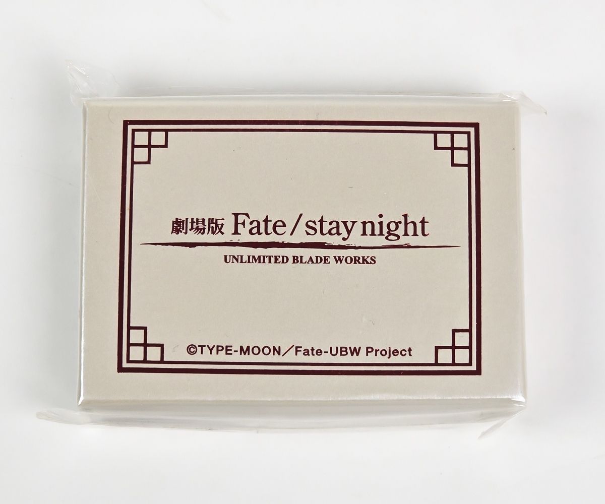 未開封 TYPE-MOON 劇場版 Fate/stay night UBW セイバー&遠坂凛
