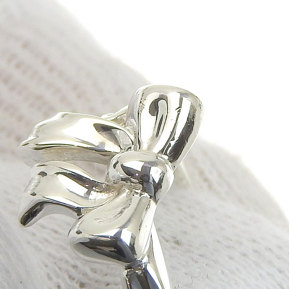 TIFFANY&Co(ティファニー) サイズ:10.5号 リボンモチーフ リング