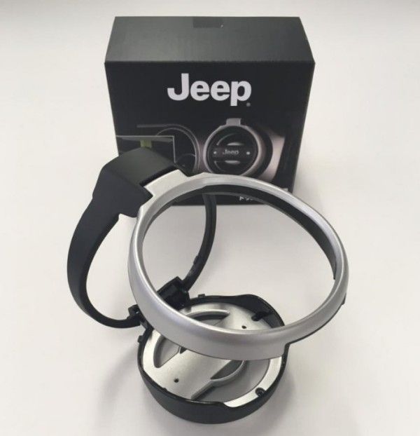 【最安値人気】 ジープ ラングラーJL JK 2ドア＆4ドア 用ドリンクホルダーエアベント装飾カバー 2007-2017年