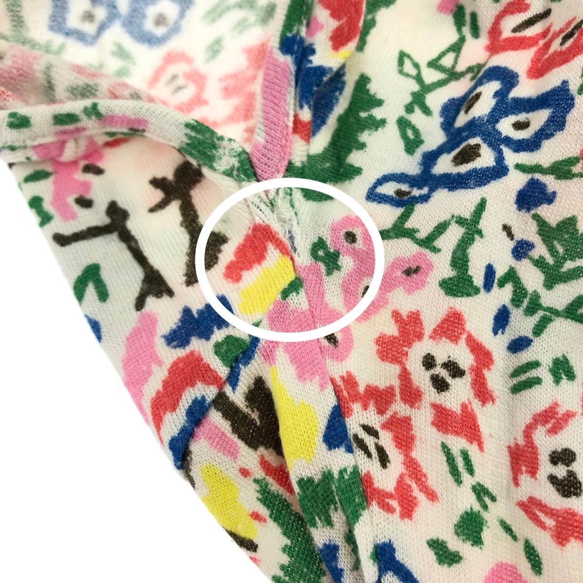 mina perhonen ミナペルホネン 半袖 総柄 ワンピース サイズ:38 マルチ