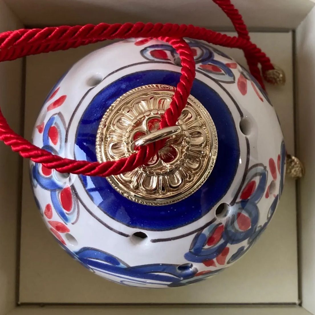 ◆サンタマリアノヴェッラ◆ポプリ用セラミックボール◆ブルー