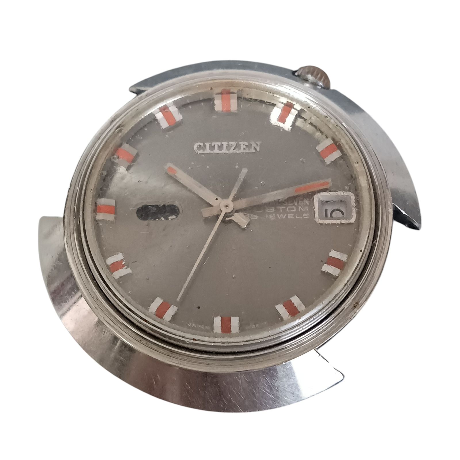 稼働 訳あり】812-5 CITIZEN CRYSTAL SEVEN CUSTOM シチズン