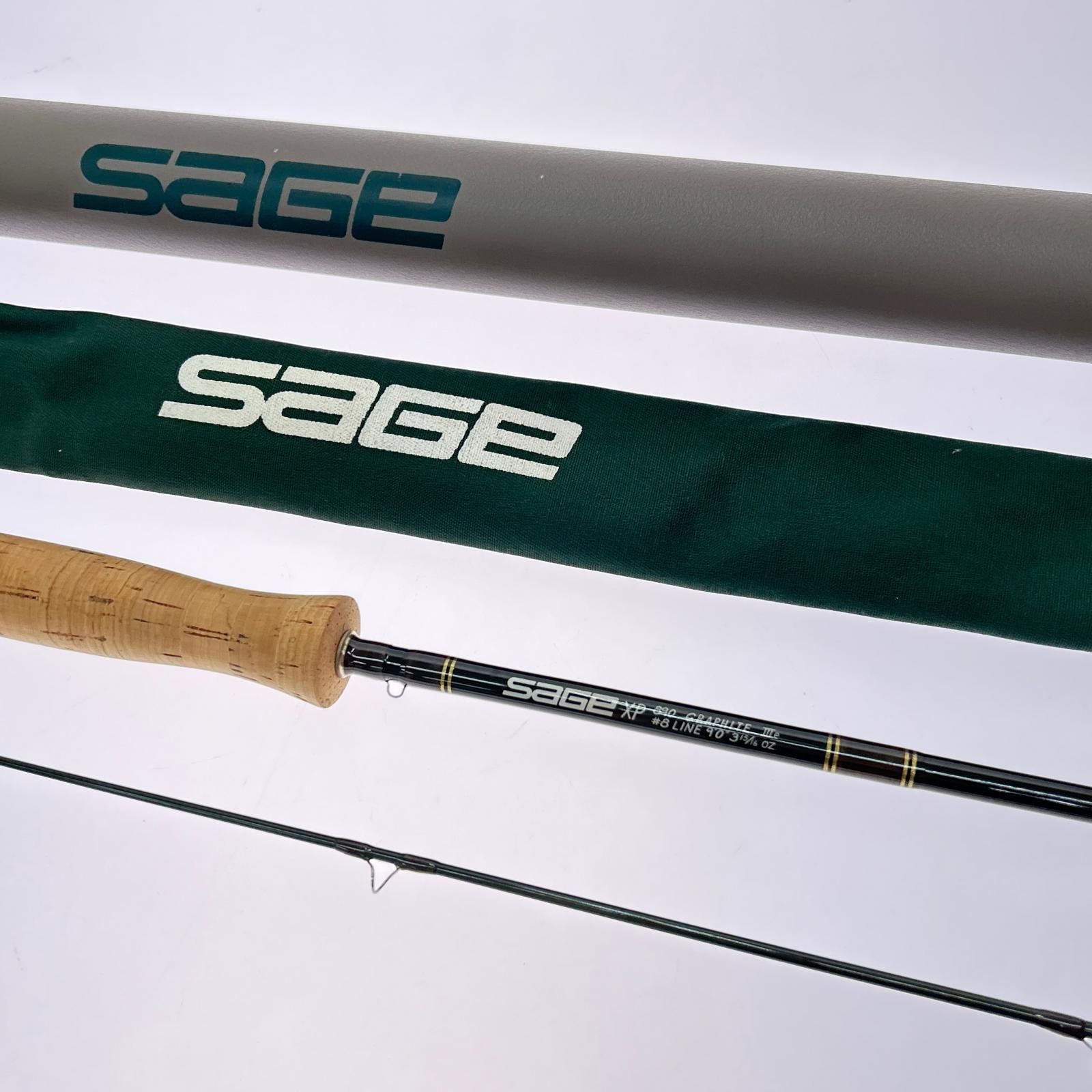sage セージ フライロッド Xp890 グラファイトⅢ 8 LINE 9 0 315|16 OZ.