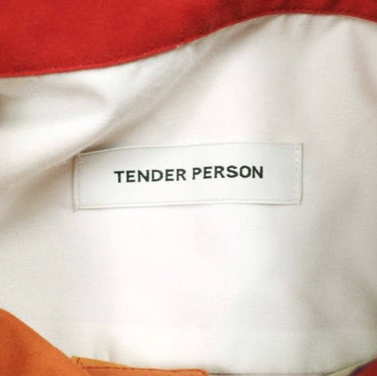 TENDER PERSON テンダーパーソン 22SS 日本製 THERMOGRAPHY SHIRT