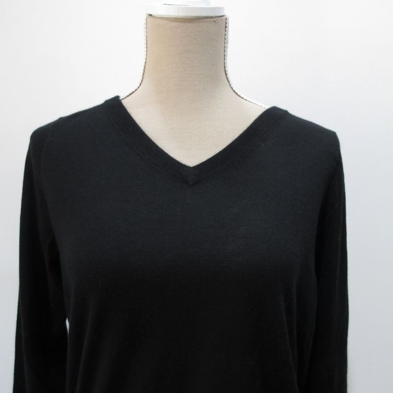 美品✨23区　ＣＡＲＩＡＧＧＩ　カシミヤシルクニット　38 ベージュ　Vネック カシミヤシルク】Vネックニット（ニット）｜STRASBURGO OUTLET
