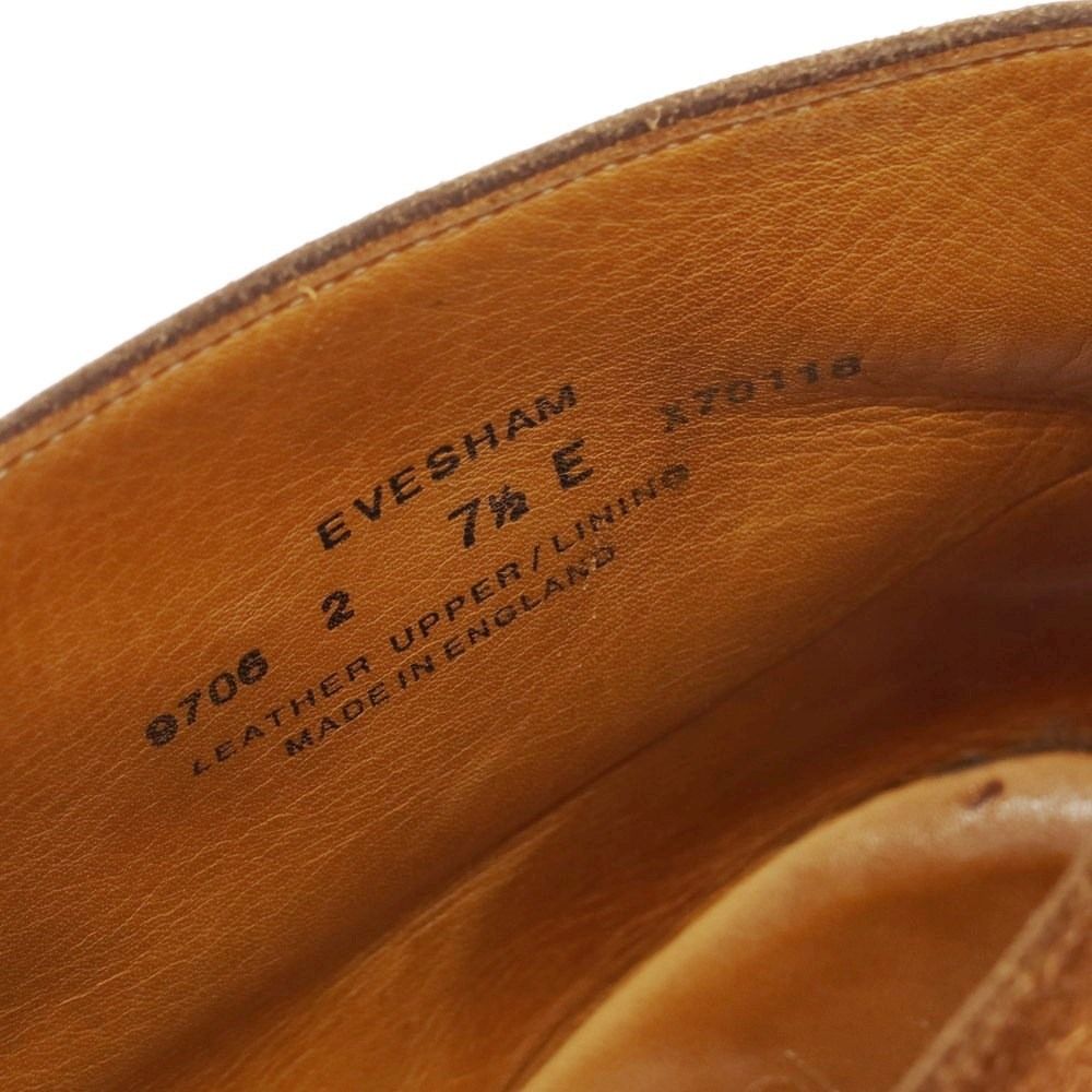 中古】クロケットアンドジョーンズ CROCKETT&JONES バーニーズ ニューヨーク別注 EVESHAM スエード チャッカブーツ ブラウン【サイズ7  1/2E】【メンズ】 - メルカリ