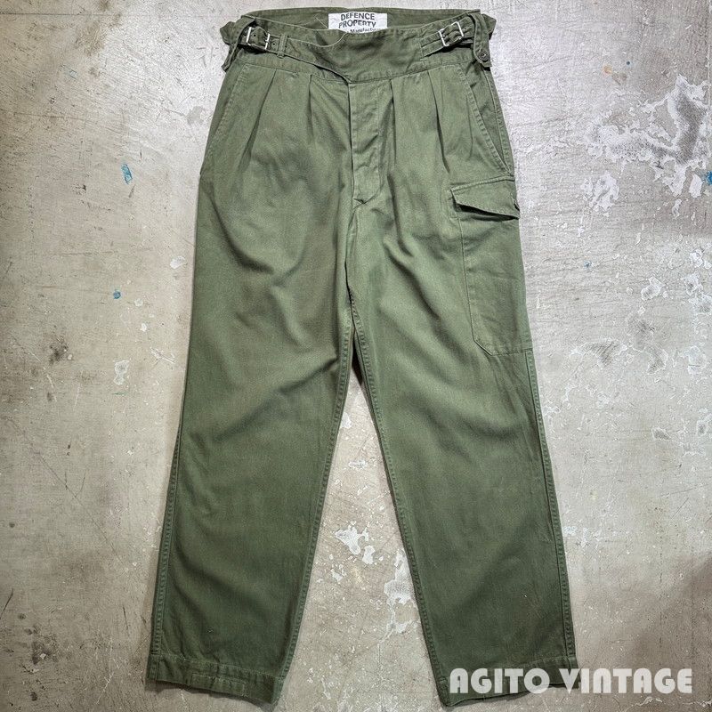 グルカパンツ GTA / ジーティーアー製品染めコットンストレッチギャバジン2