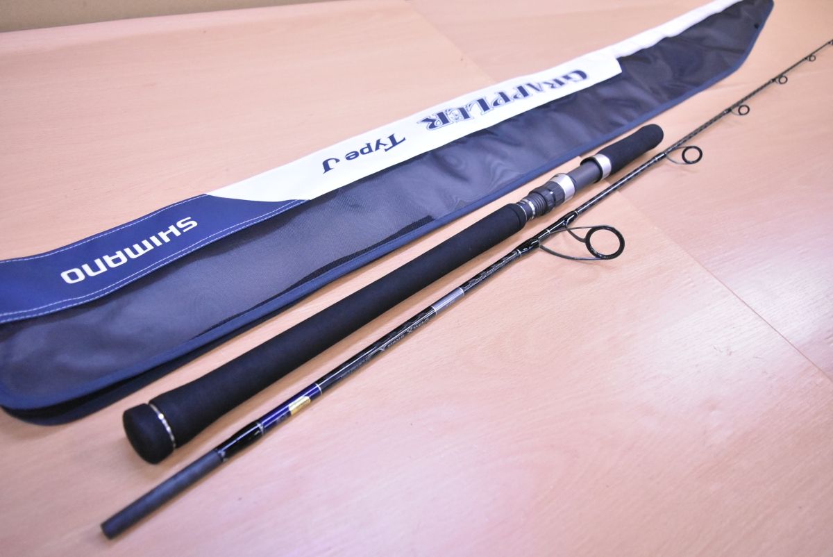 シマノ 19 グラップラー タイプJ S 60-4 SHIMANO TYPE J スピニングロッド 2ピース オフショア ジギング ブリ ヒラマサ 等