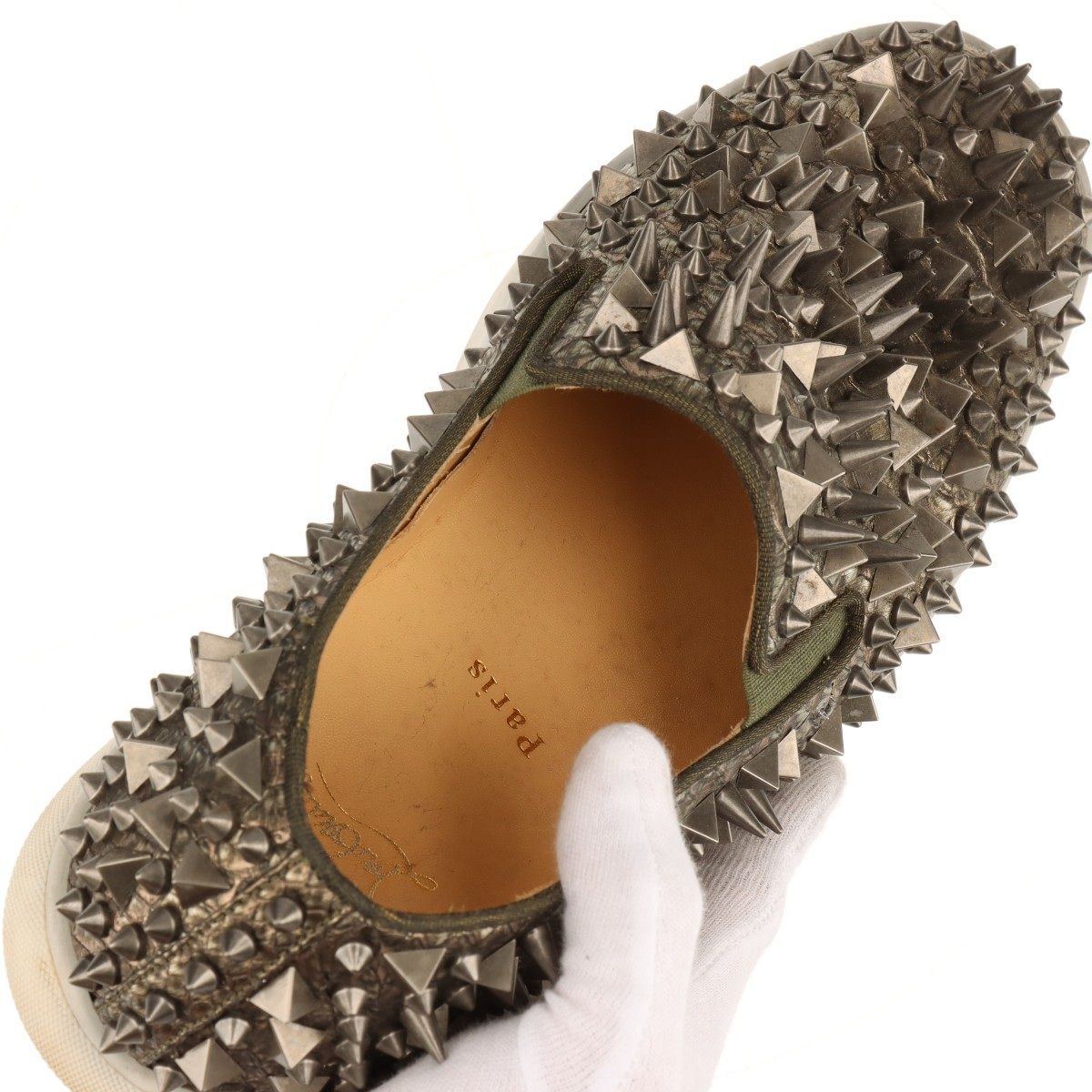 Christian Louboutin クリスチャンルブタン ROLLER BOAT PIK PIK FLAT