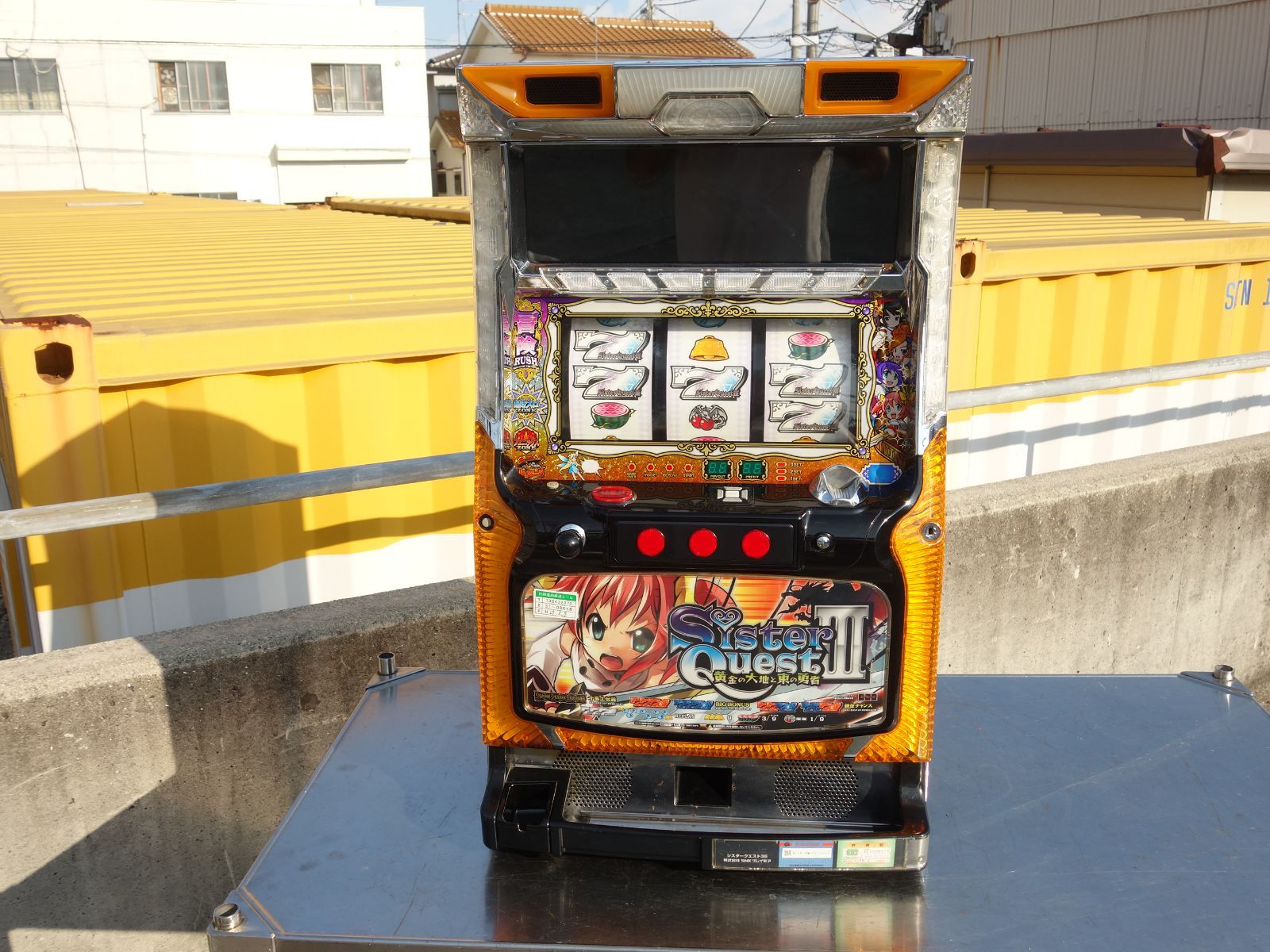 中古】M▽SNKプレイモア パチスロ スロット 実機 シスター 中古】M▽SNKプレイモア パチスロ スロット 実機 シスター