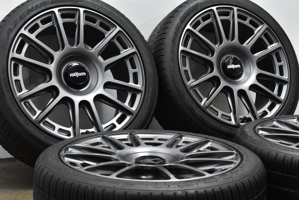 人気ホイール 超バリ溝】rotiform OZR 19in 8.5J +45 PCD112/100 