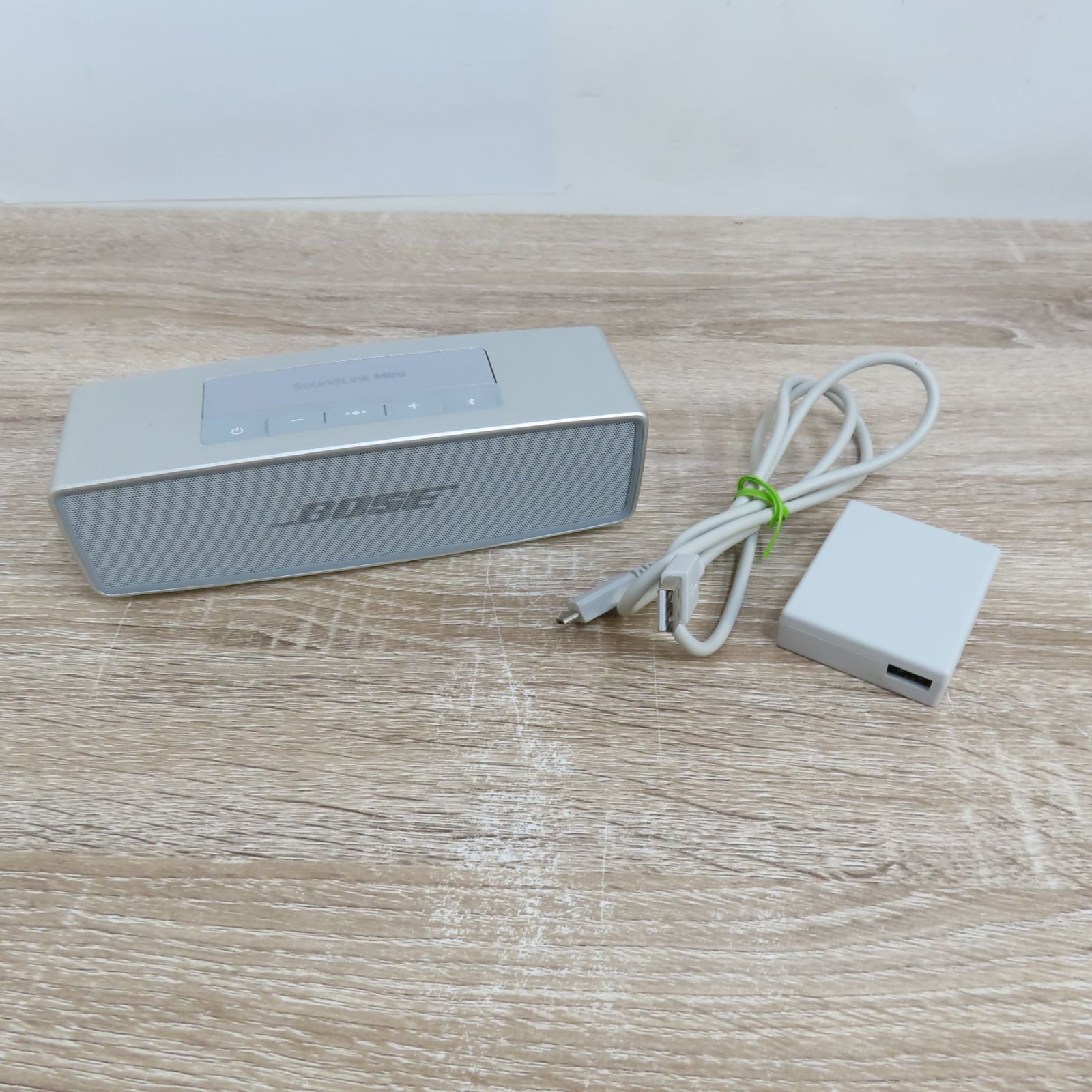 BOSE ボーズ ワイヤレススピーカー SoundLink Mini 動作品 シルバー サウンドリンクミニ