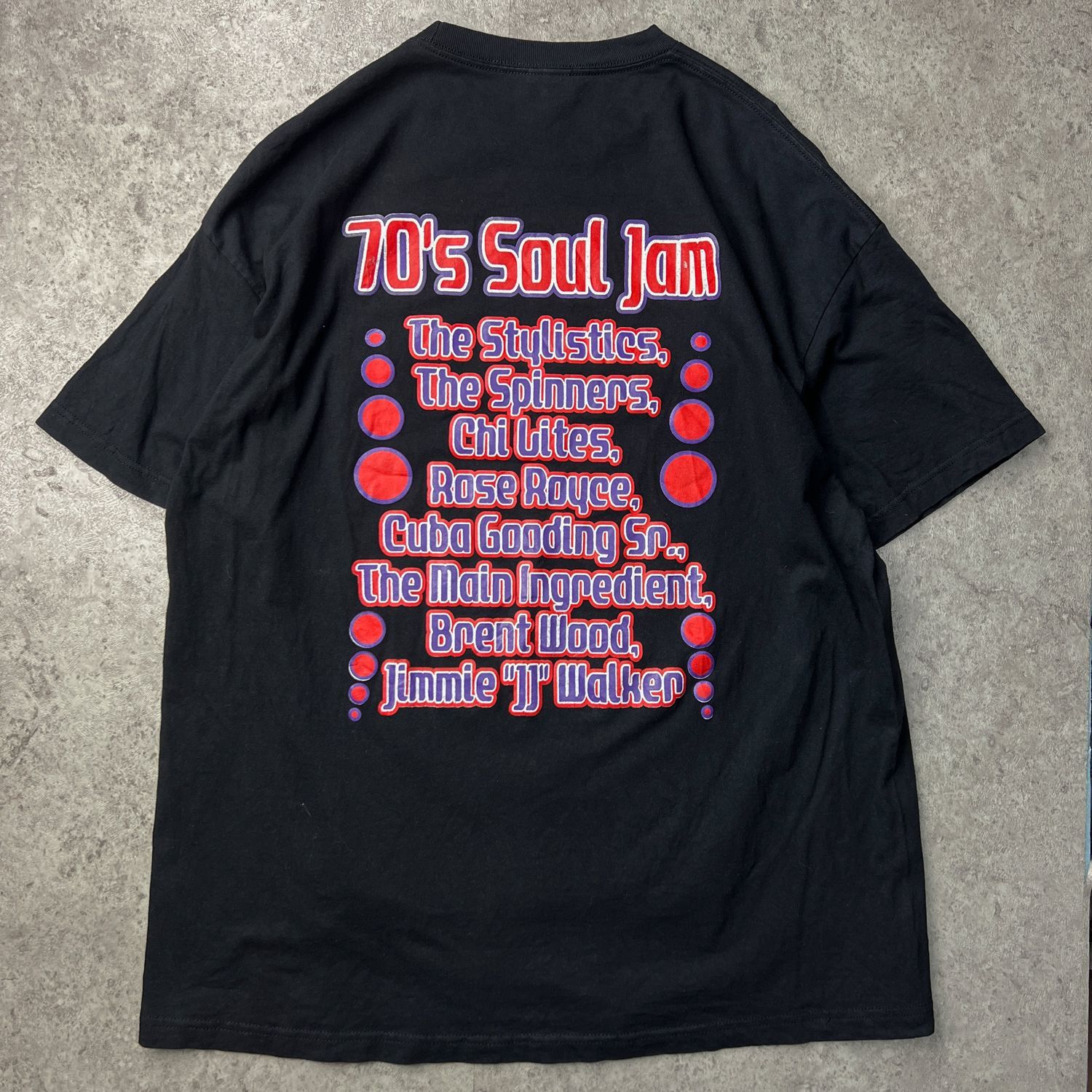 希少【2XL】The Stylistics ザ・スタイリスティックス Tシャツ 90s 00s 