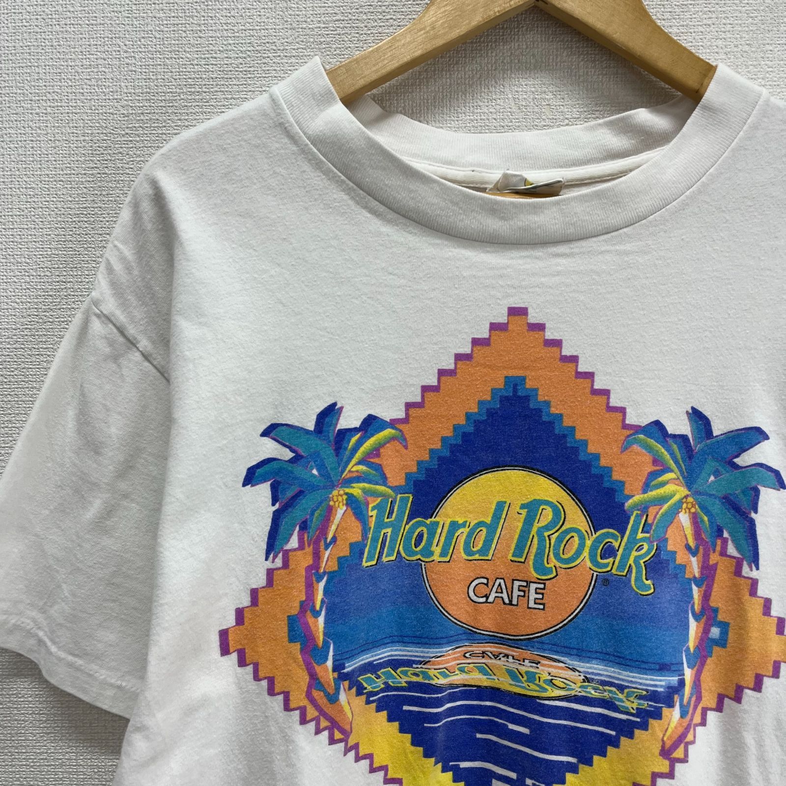 Hard Rock CAFE ハードロックカフェ 90s 90年代 半袖Tシャツ USA製 L 