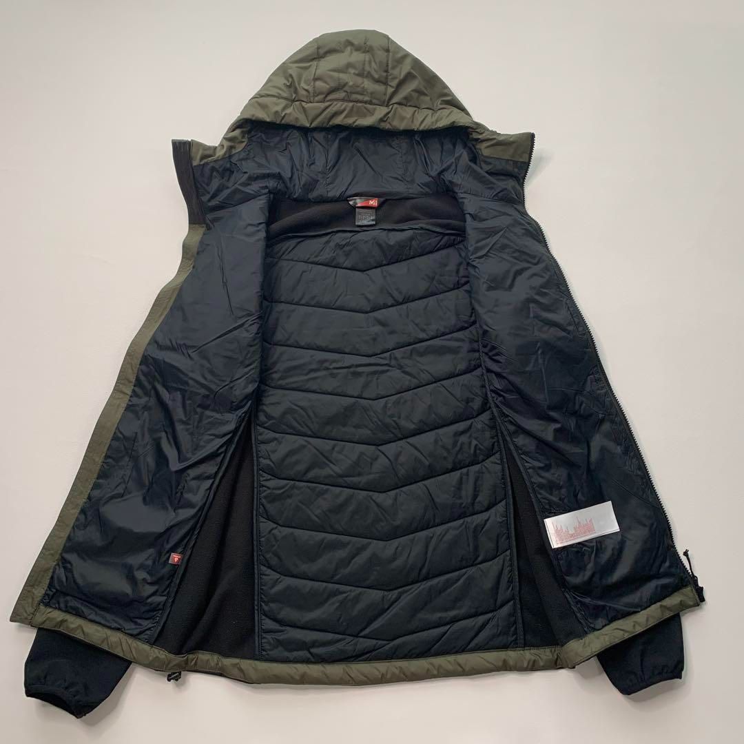 美品◎ MILLET ミレー ハイブリットダウンジャケット メンズ ダウン M 