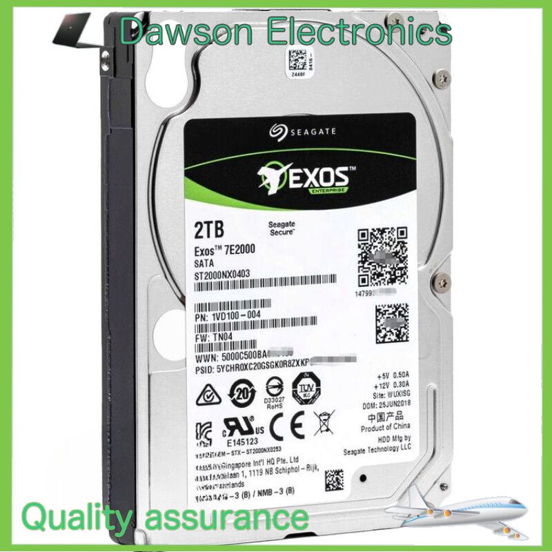 ST2000NX0403 Seagate Enterprise Capacity v3 6G 2TB 7.2K SATA 2.5 ハードドライブ