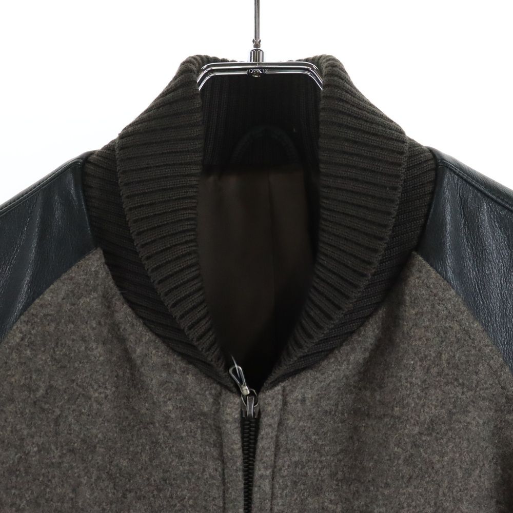 ATTACHMENT アタッチメント AB22-205 ヘビーメルトン レザー スタジャン 1