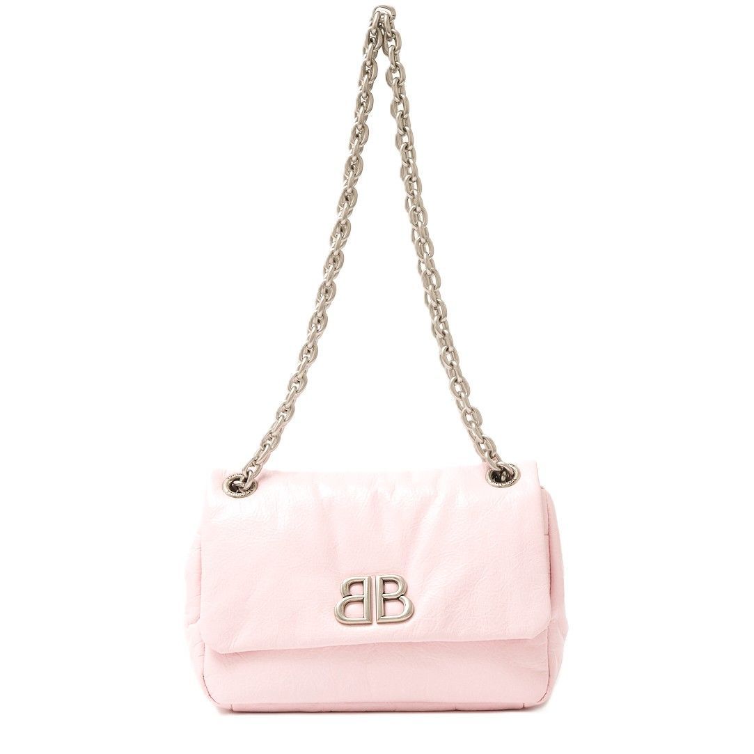 BALENCIAGA バレンシアガ　モナコ　ミニショルダーバッグ 送料無料】BALENCIAGA[バレンシアガ] /MONACO mini Bag (Black