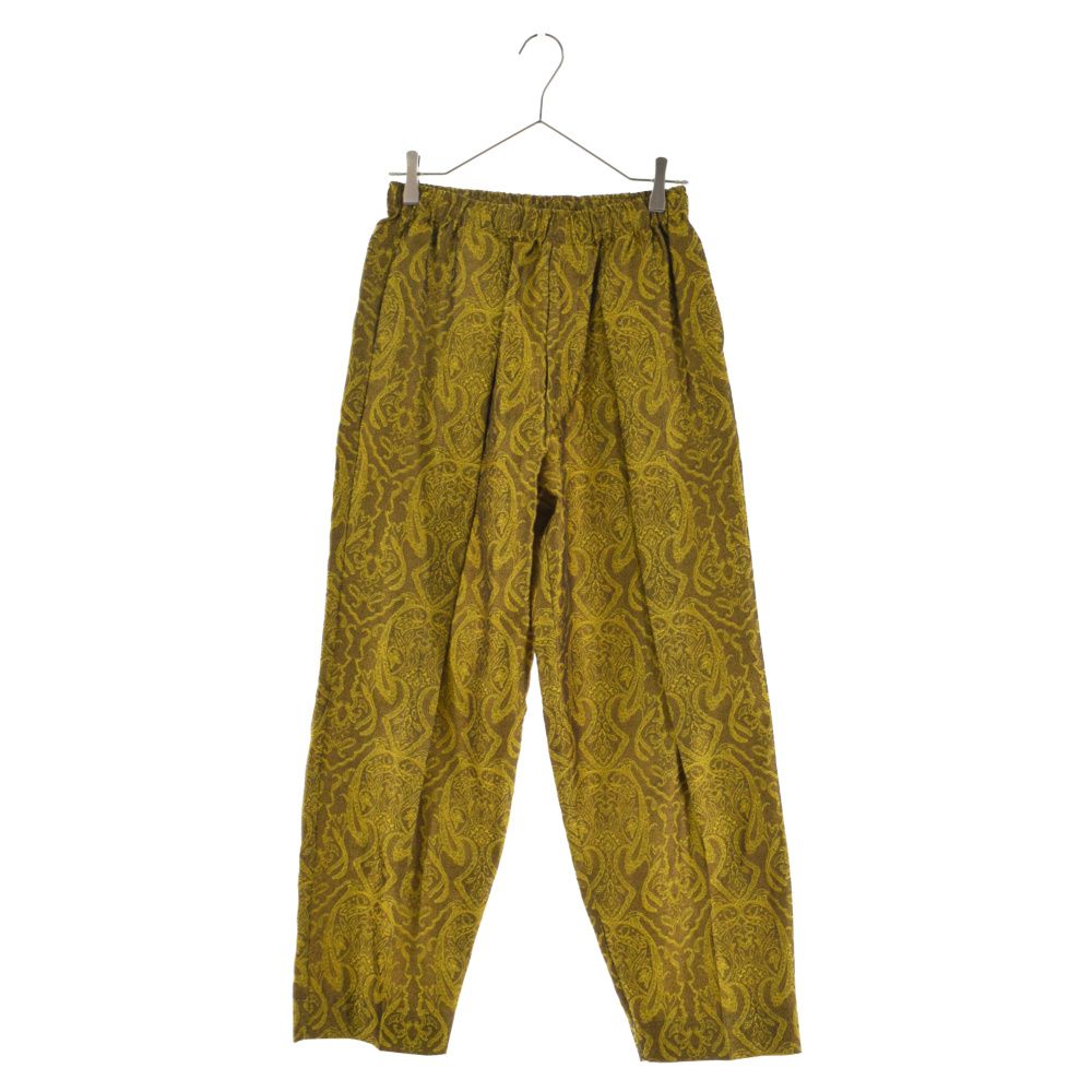 TOGA VIRILIS (トーガ ビリリース) Paisley Jacquard Easy Pants