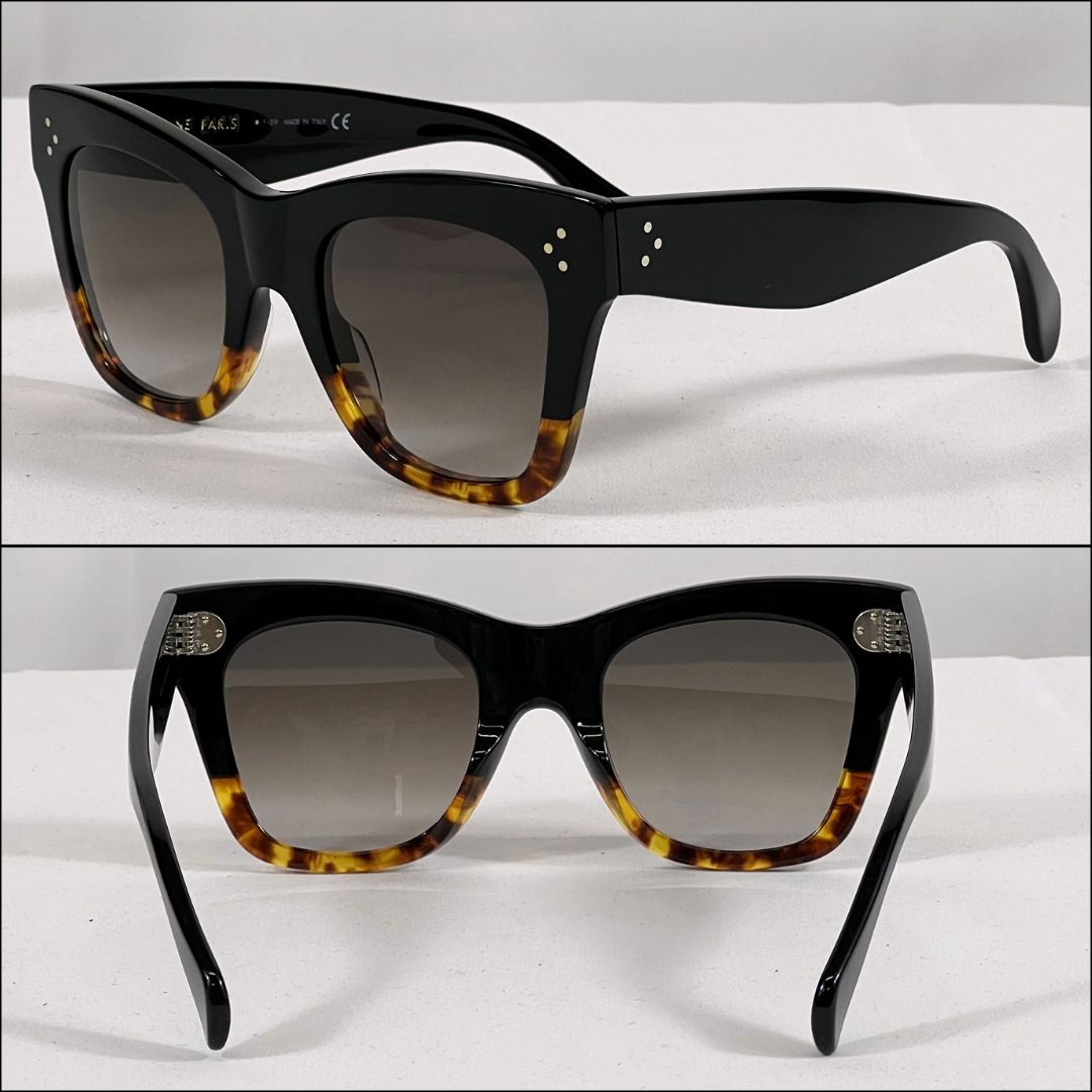 値下げ！CELINE 人気モデルブラック サングラス キャットアイ New人気モデル□CELINE□キャットアイ サングラス【関税込