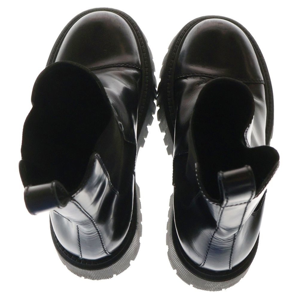  バレンシアガ TRACTOR トラクター レザー サイドゴア チェルシー ハイカットブーツ ブラック 636599 ブーツ 革靴 靴