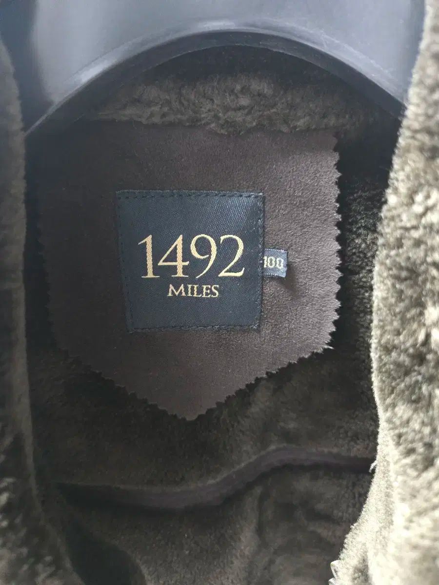 1492マイルス スウェード ムートン ジャケット 100