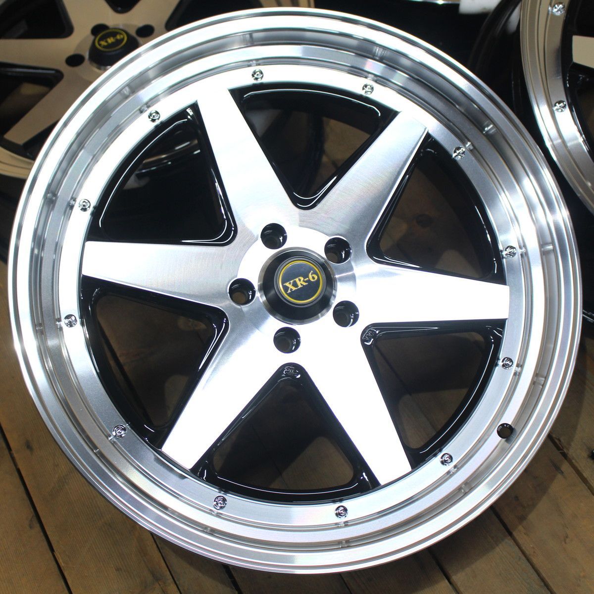 30系 アルファード ヴェルファイア用 22インチ ファブレス BARONE XR6 9J 30 PCD114.3 アルミホイール 4本SET