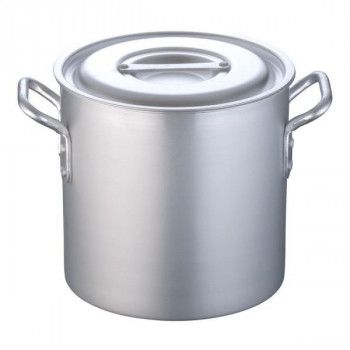 遠藤商事 TKG 寸胴鍋 アルミニウム アルマイト加工 目盛付 24cm AZV6324