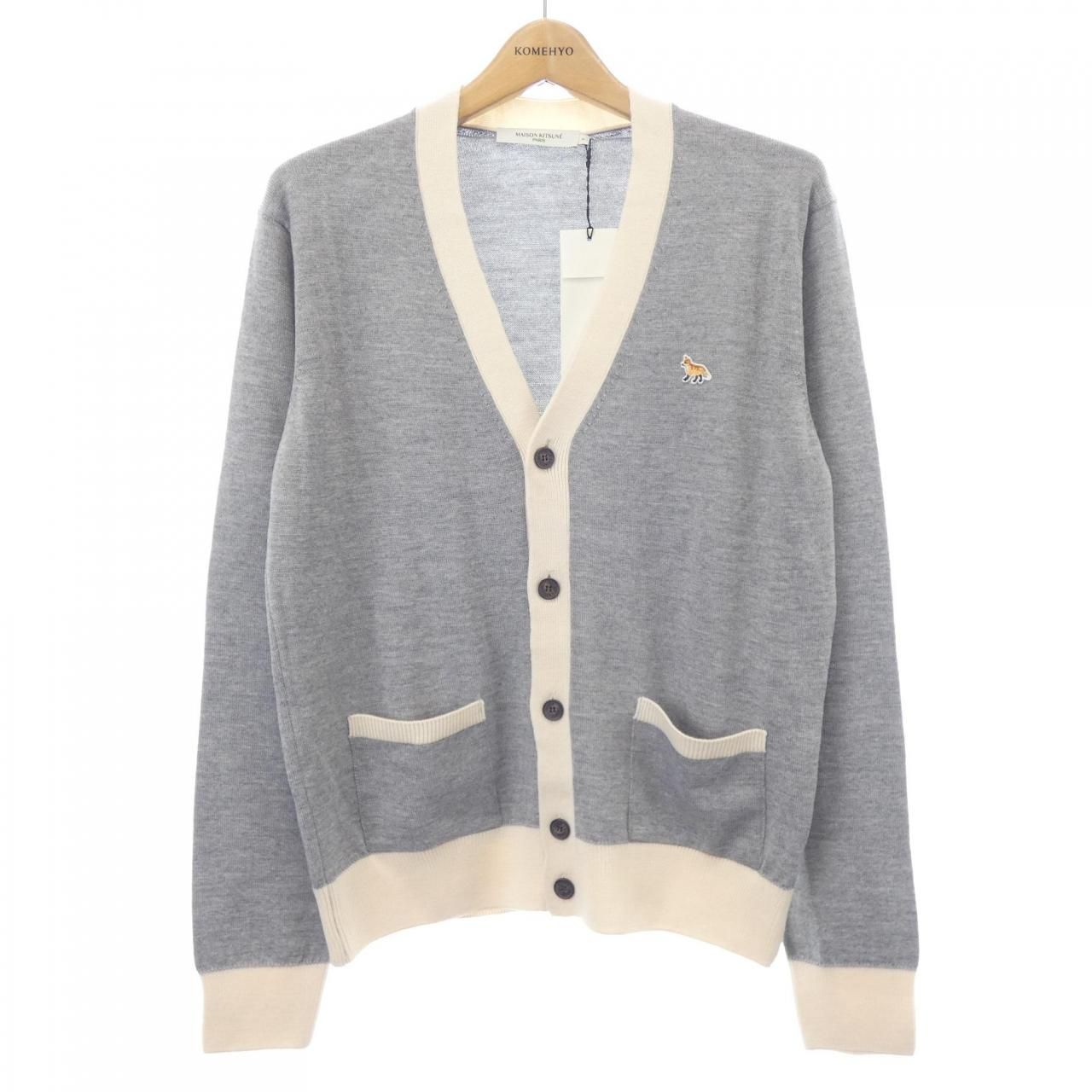 メゾンキツネ MAISON KITSUNE HU00542KT1036 カーディガン