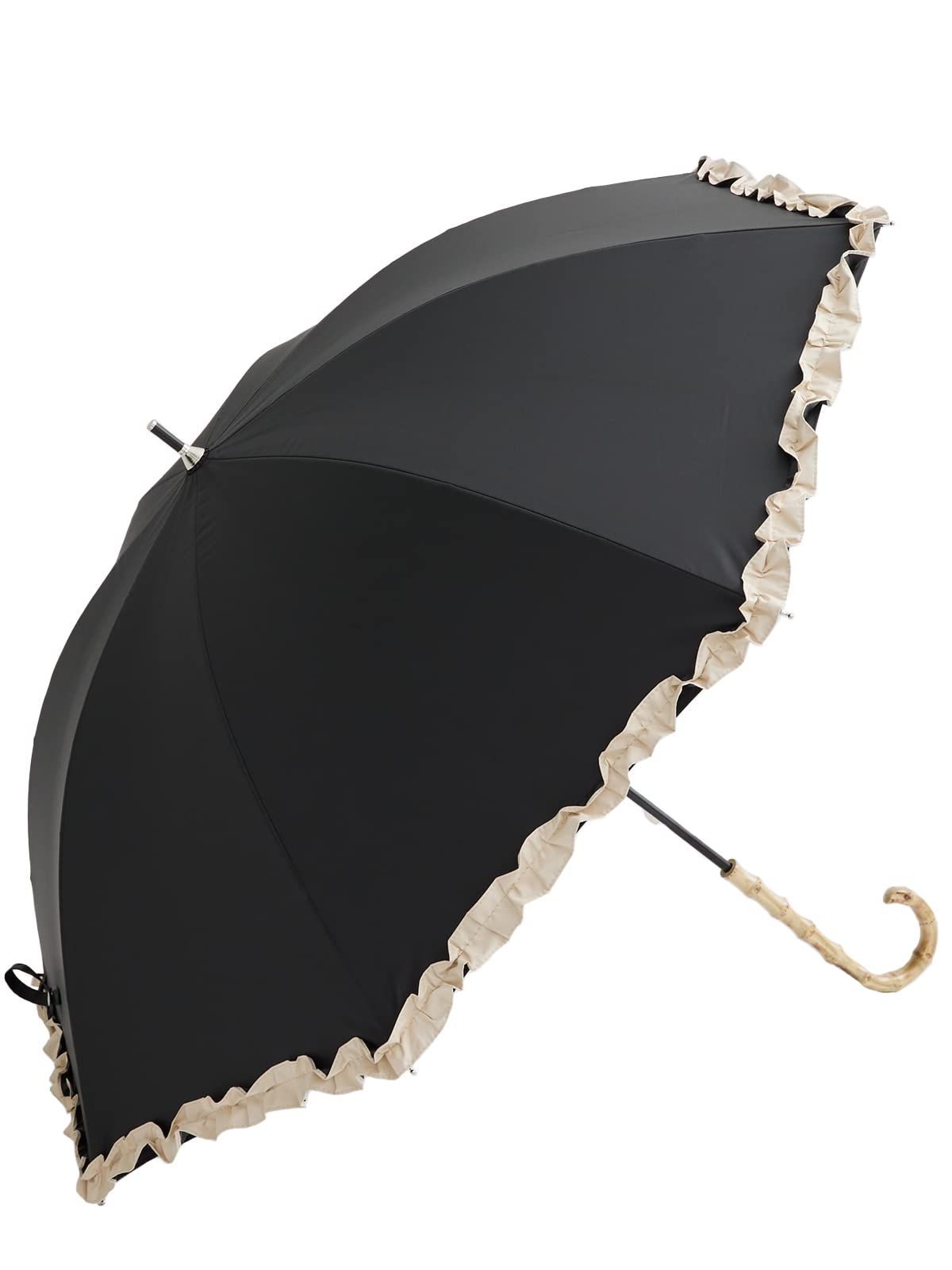 【新着商品】シンプル かわいい 折れにくい かさ 日焼け対策 通勤 紫外線対策 uvカット おしゃれ 女性用 コンパクト 長傘 通学 晴雨兼用 軽量 ギャザーフリル レディース 日傘