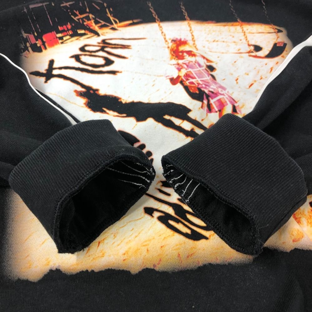 08w10944 アディダス adidas KORN × adidas L/S Tee ブラック XLサイズ