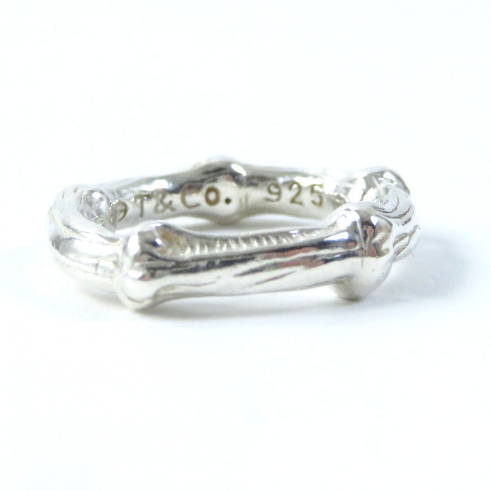 美品☆TIFFANY&Co. ティファニー SV925 1996 BAMBOO RING 