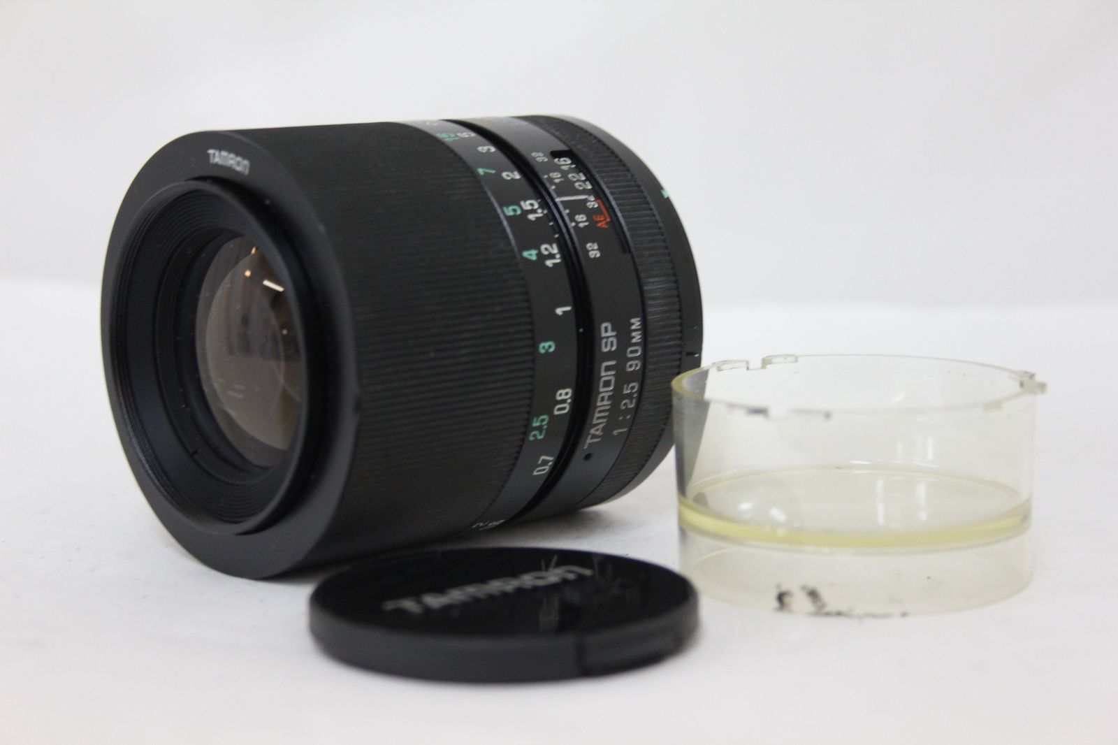 返品保証 タムロン Tamron SP 90mm F2.5 Tele Macro 前後キャップ付き レンズ M5235