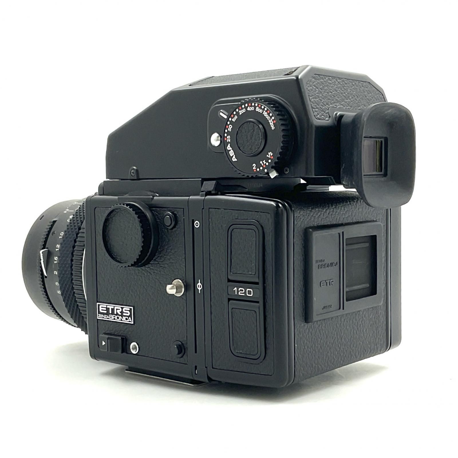 Zenza Bronica ETR AE-II ファインダー ZENZANON MC 40mm F4【難