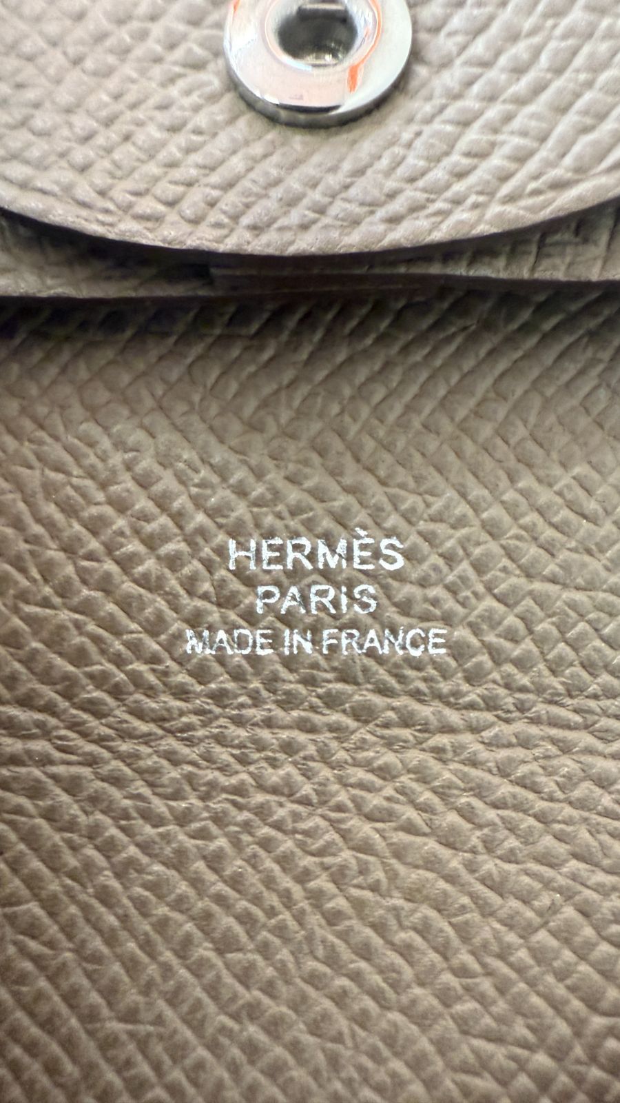 【手元在庫あり！国内発送】エルメス バスティア エトゥープ HERMES エルメス バスティア コインケース エトゥープ - メルカリ