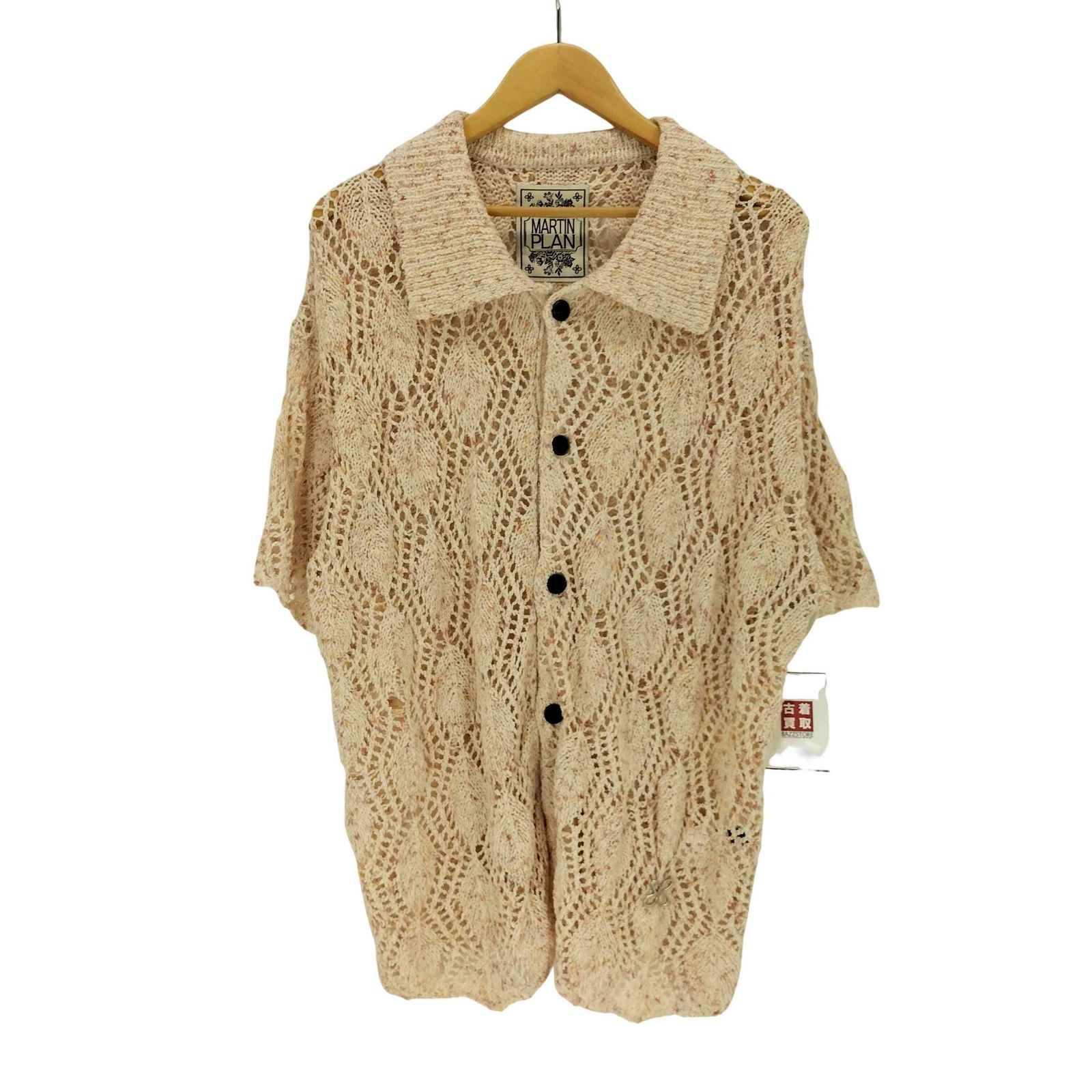 ユーズドフルギ USED古着 martin plan ニットシャツ メンズ import：L 
