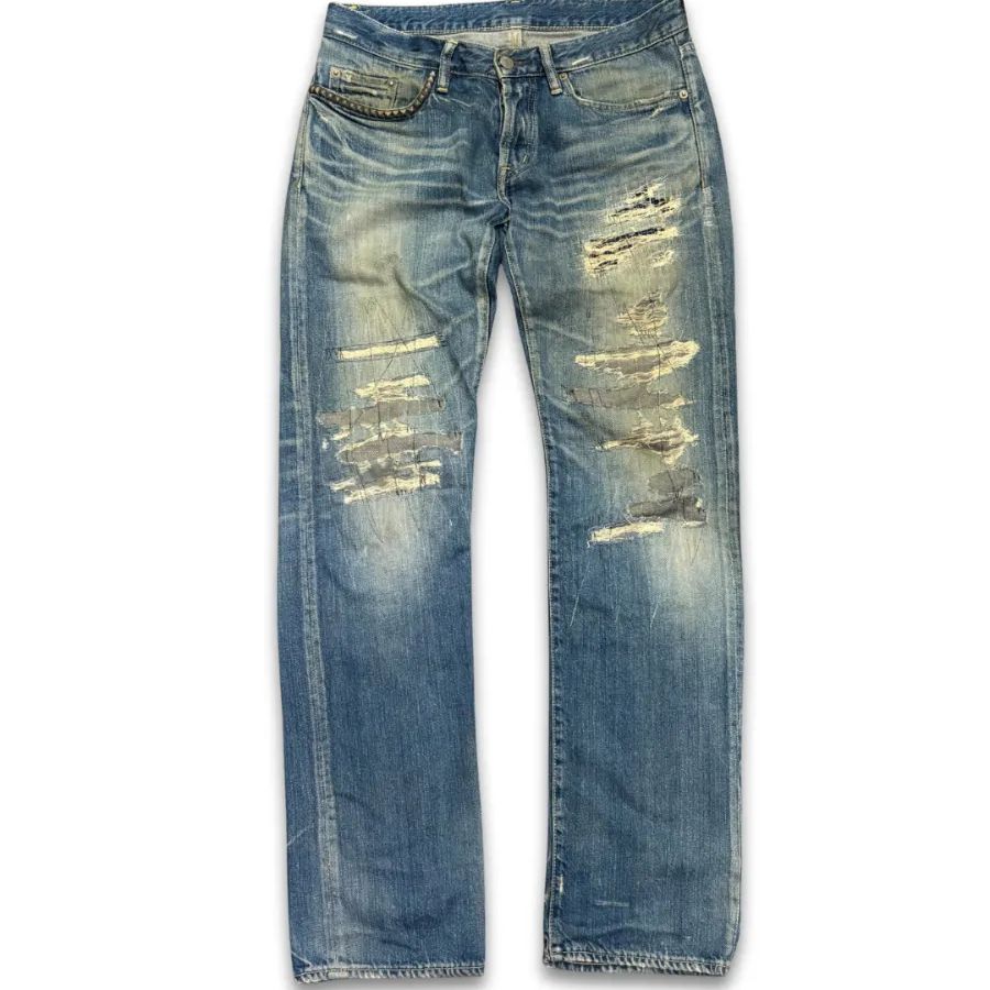 hysteric glamour ダメージデニム 32 0204AP06 M1525 HYSTERIC GLAMOUR