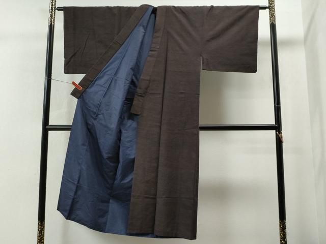 平和屋着物□男性 本場大島紬 アンサンブル 100亀甲 総詰め 正絹 逸品