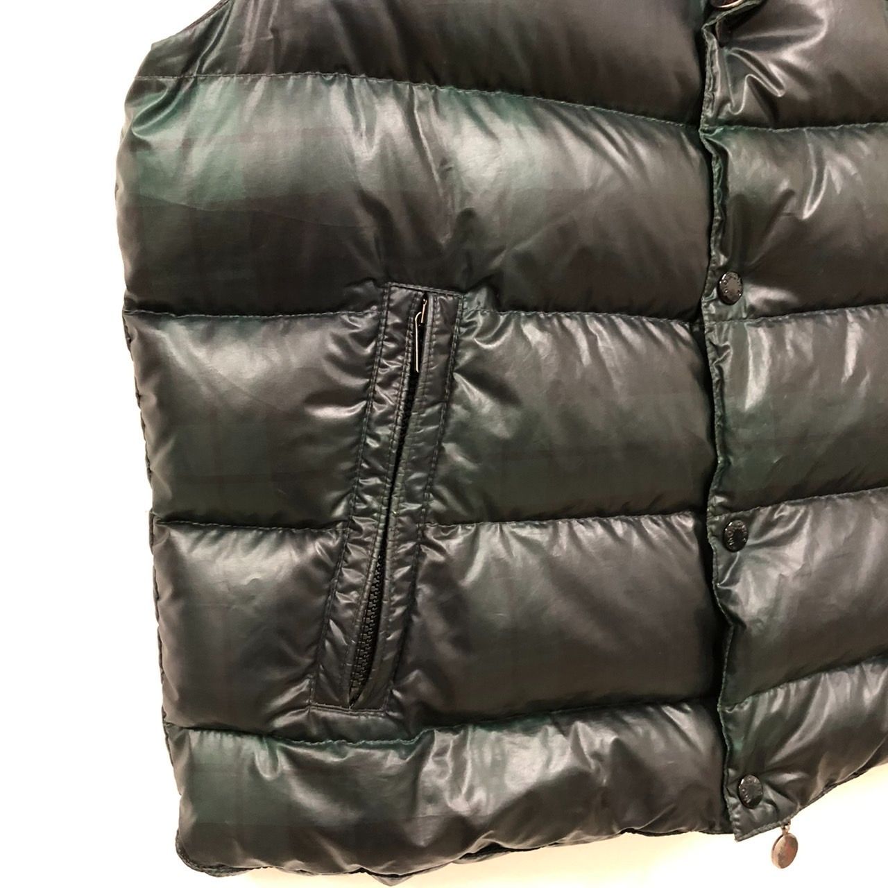 MONCLER CORBIER コルビエ ダウンベスト タータンチェック MONCLER (モンクレール) CORBIER タータンチェック柄ダウン