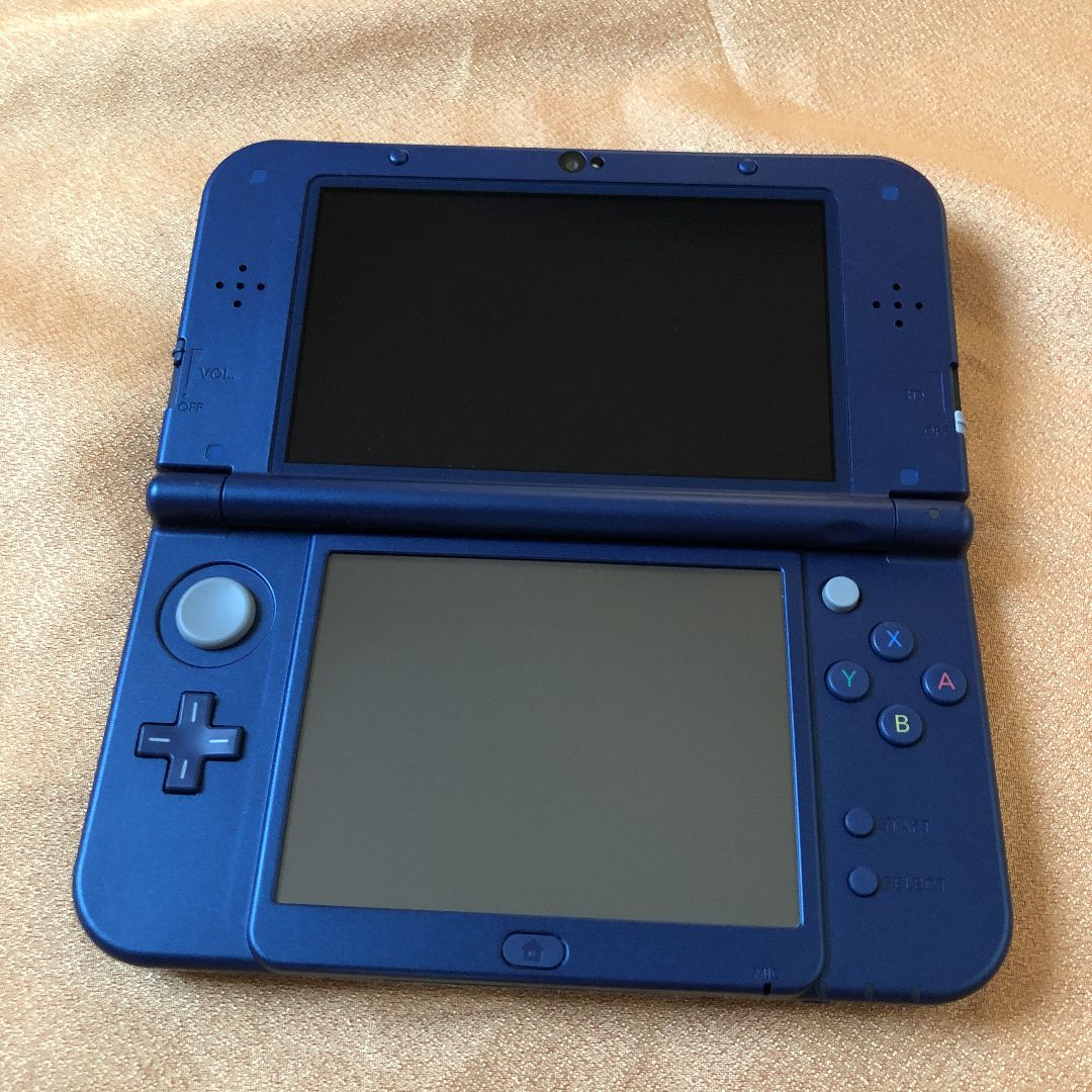 NEW ニンテンドー 3DS 本体 LL メタリックブルー　ペン欠品