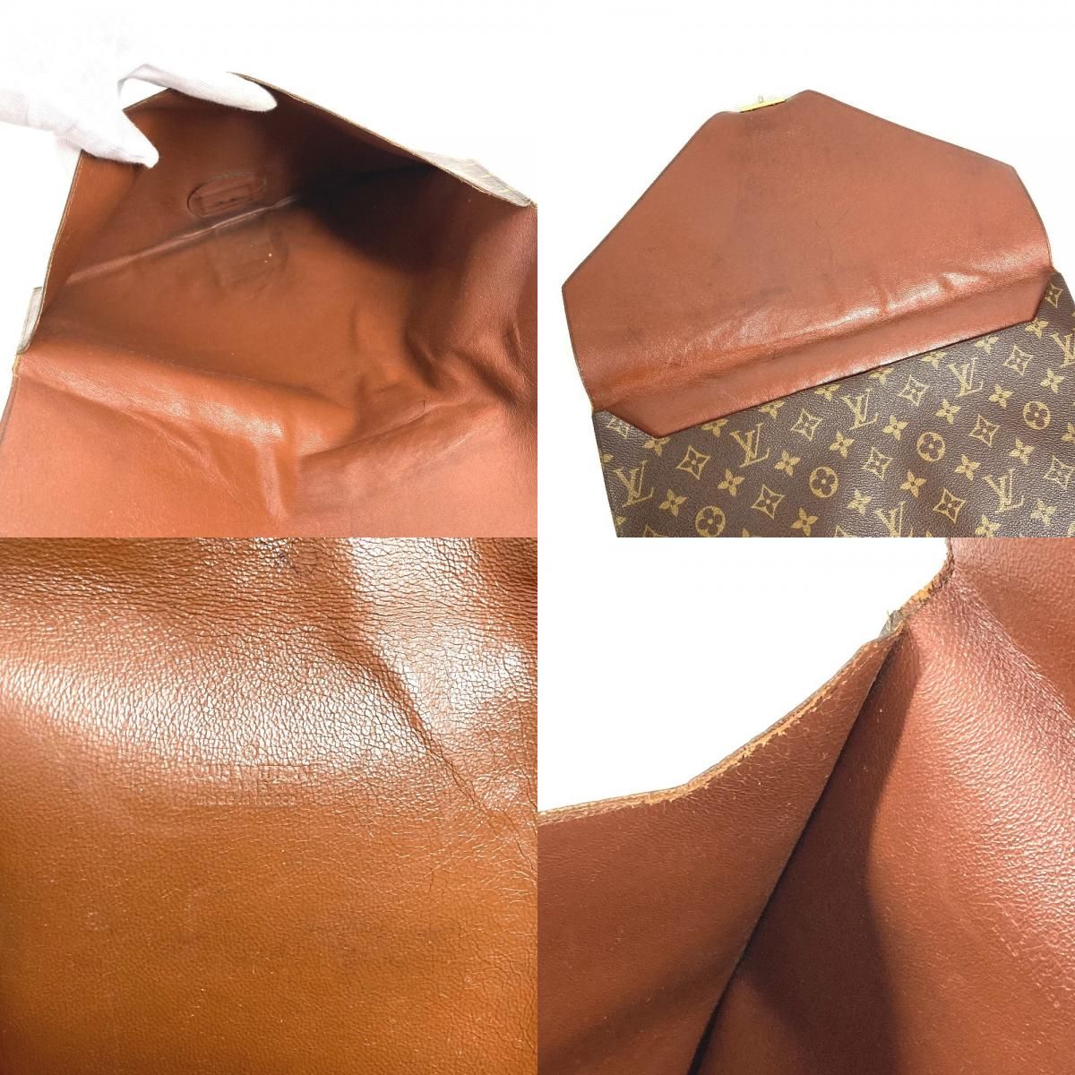 モノグラムキャンバス ブラウン