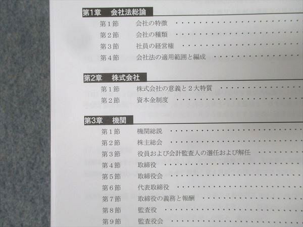 CPA会計学院 公認会計士講座 企業法 テキスト1～3/短答対策問題集
