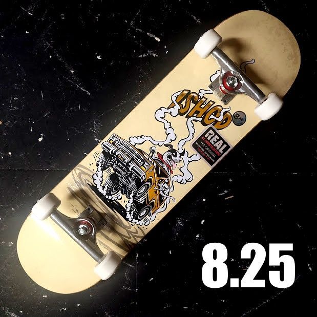 8.25inch REAL コンプリートスケートボード - SKATE SHOP CHILD - メルカリ