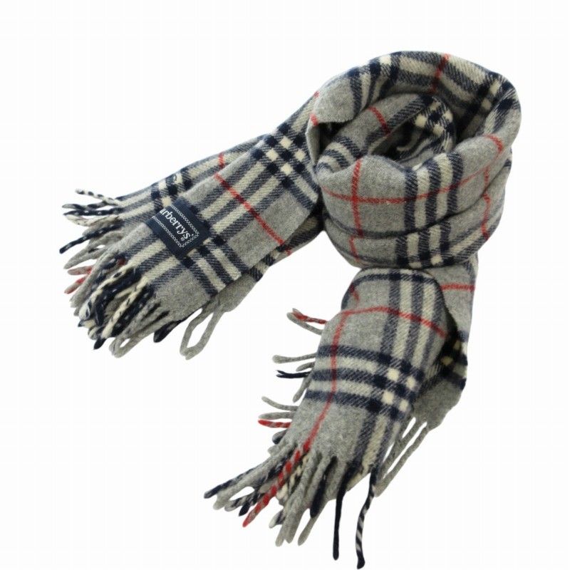 極美品　Burberry バーバリー　ストール　カシミヤ ノバチェック　マフラー 未使用BURBERRYバーバリー ノバチェックマフラーストールショールスカーフ