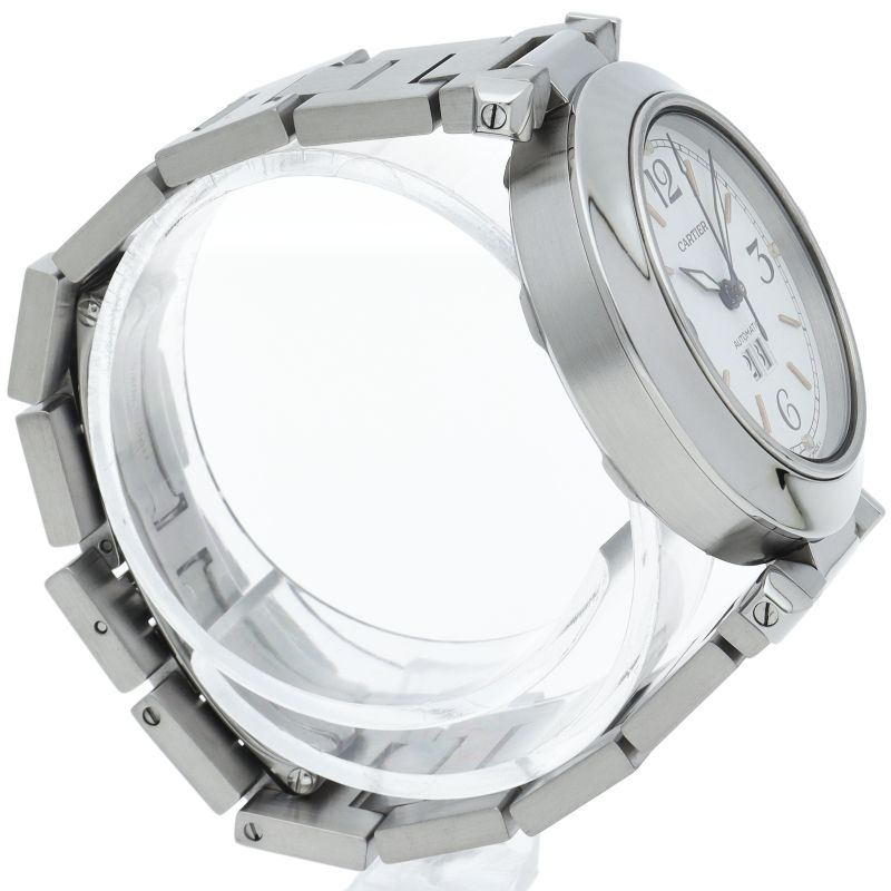 中古 カルティエ CARTIER W31044M7 ホワイト ユニセックス 腕時計 